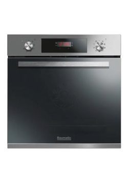Baumatic Bopt609X 60Cm Built-In Electric Single Oven - Stainless Steel